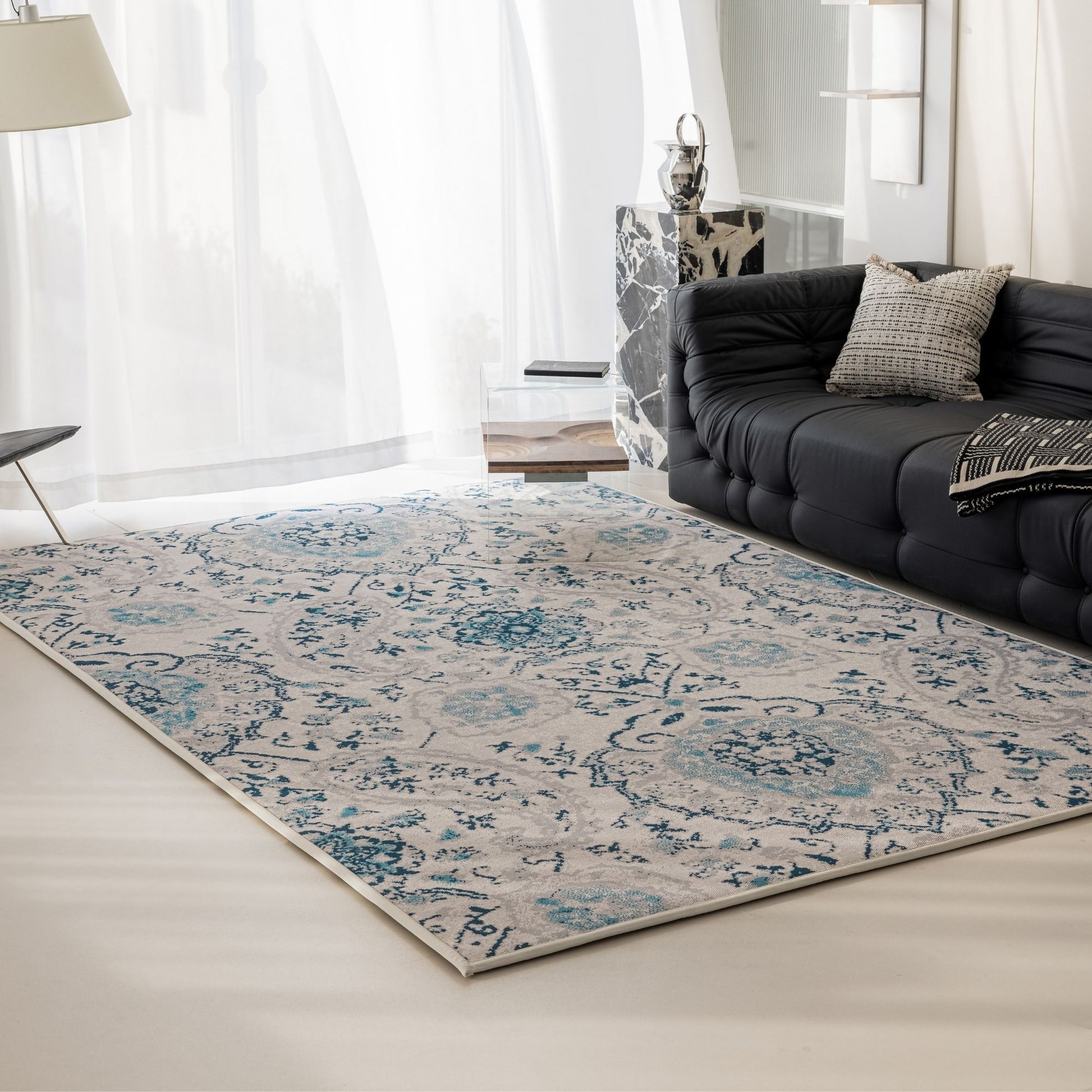 Oasis rug blue