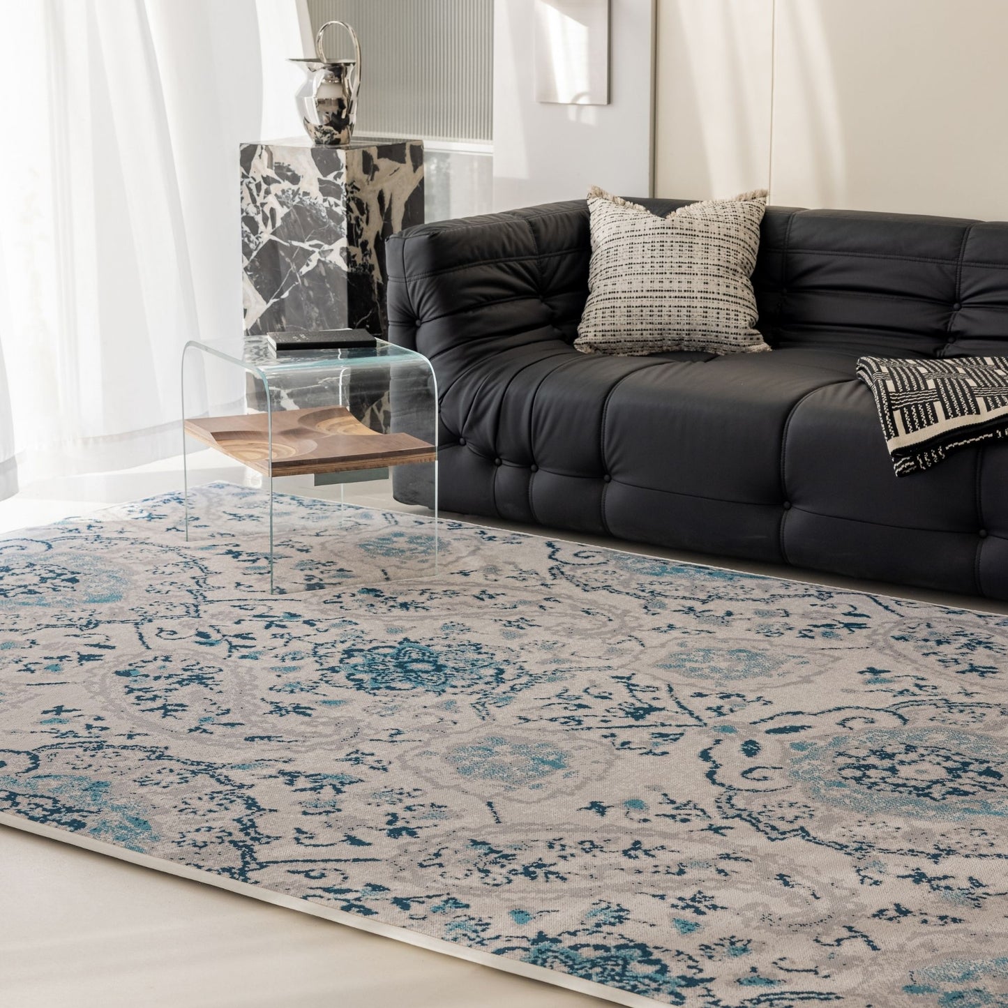 Oasis rug blue