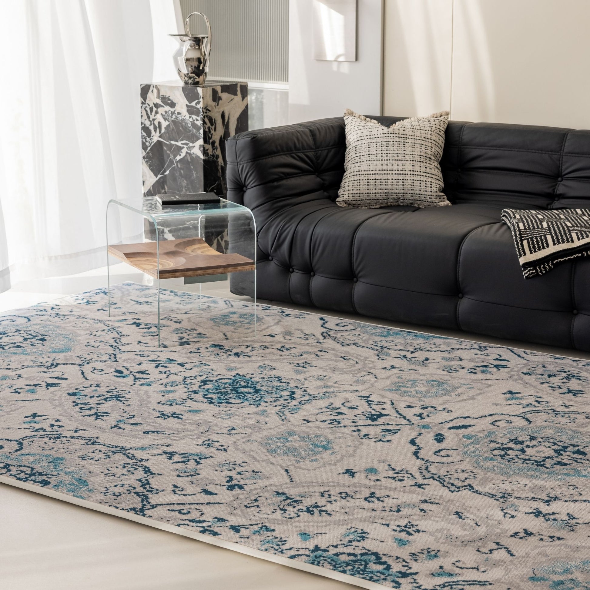 Oasis rug blue
