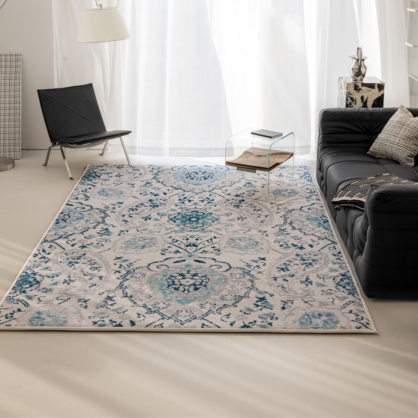 Oasis rug blue