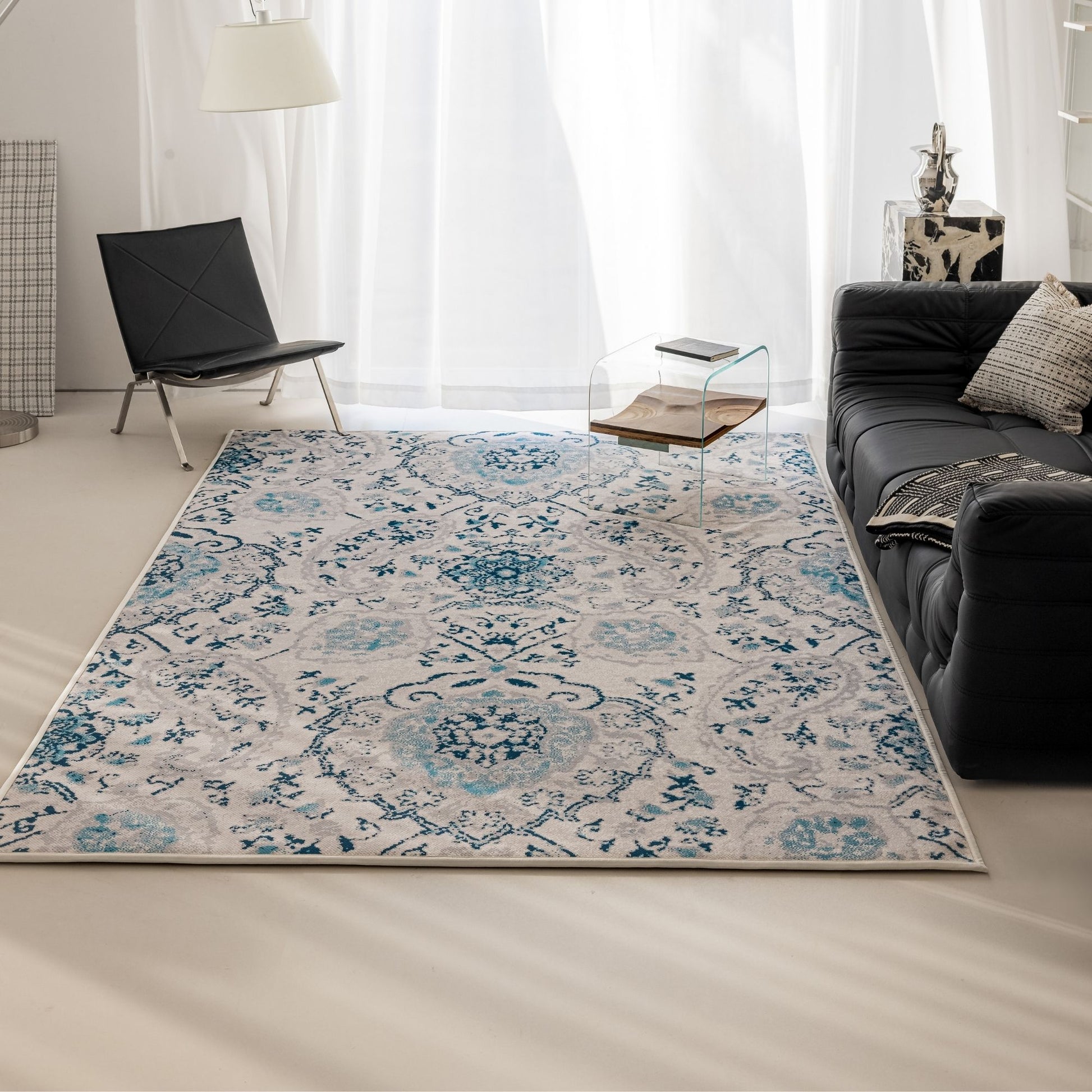 Oasis rug blue