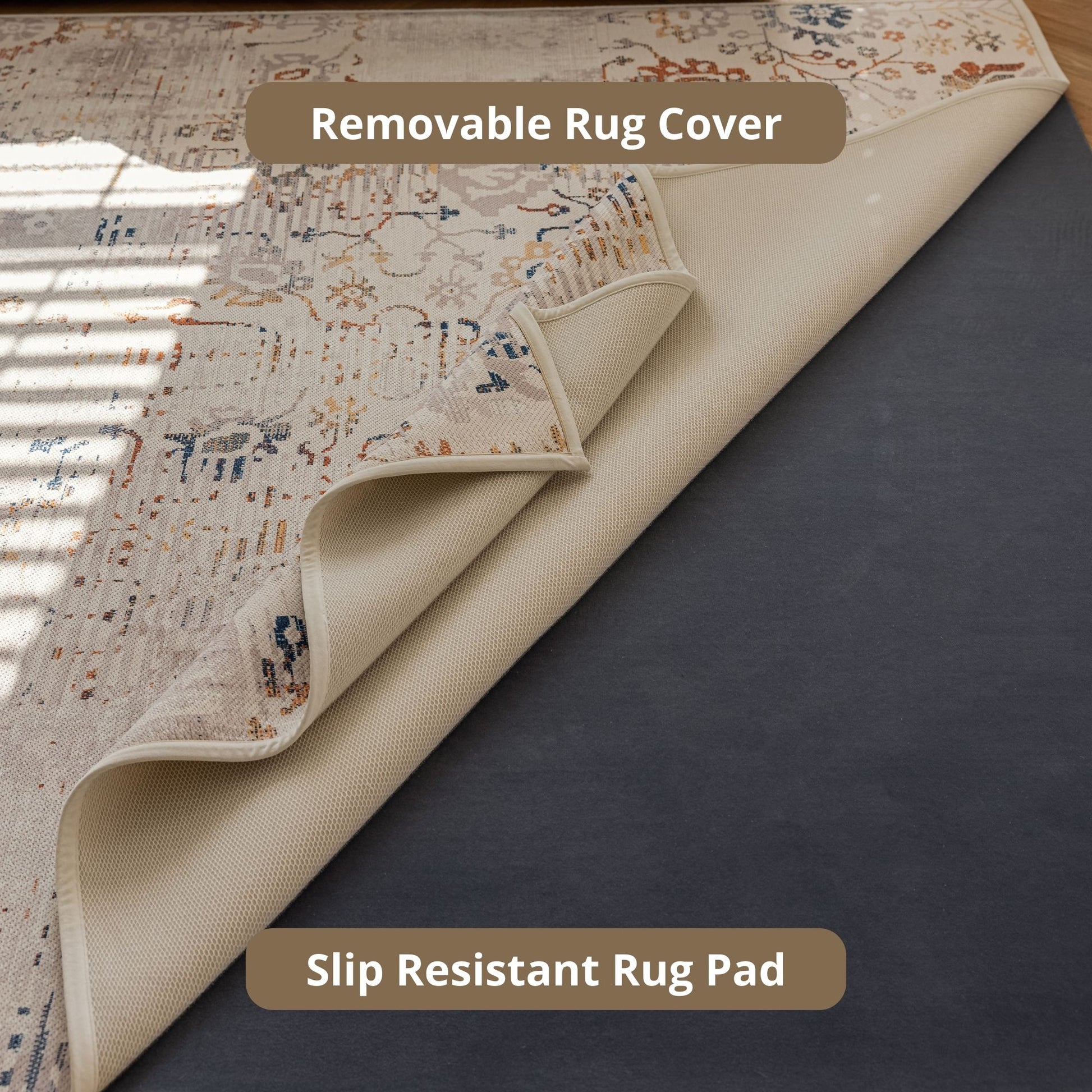 Oasis rug beige
