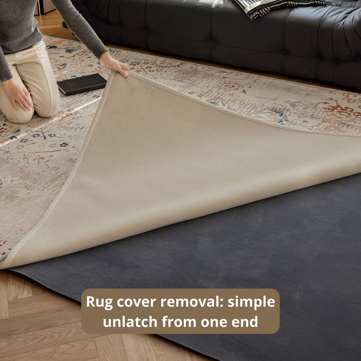 Oasis rug beige