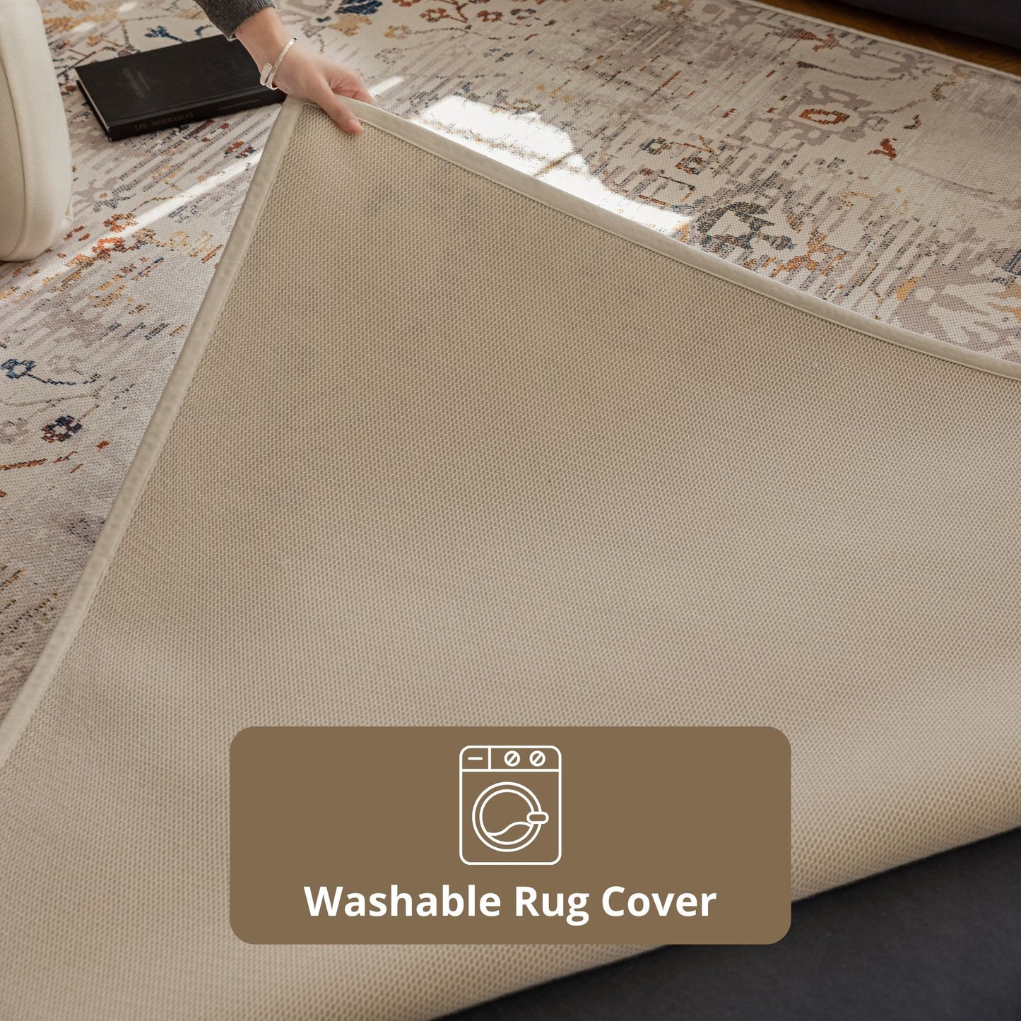 Oasis rug beige