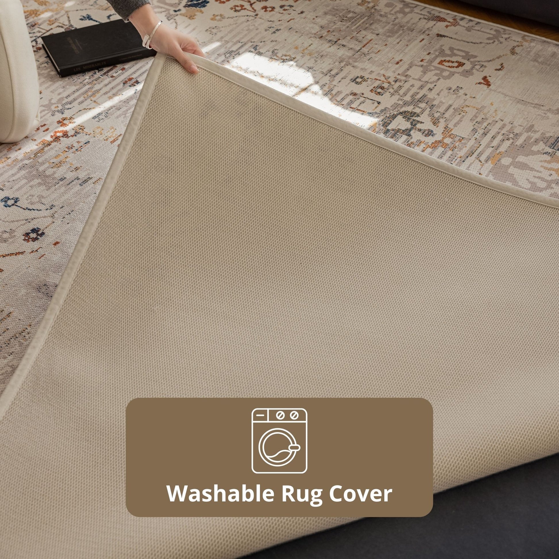 Oasis rug beige