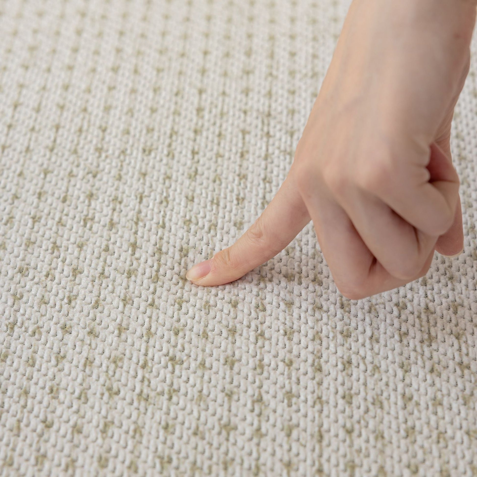 Oboe washable rug white