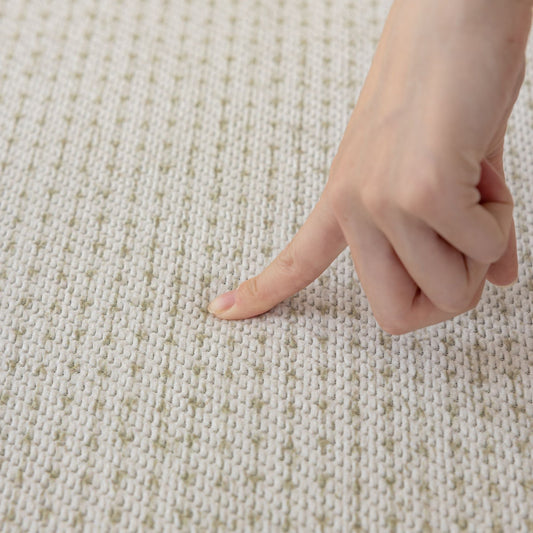 Oboe washable rug white