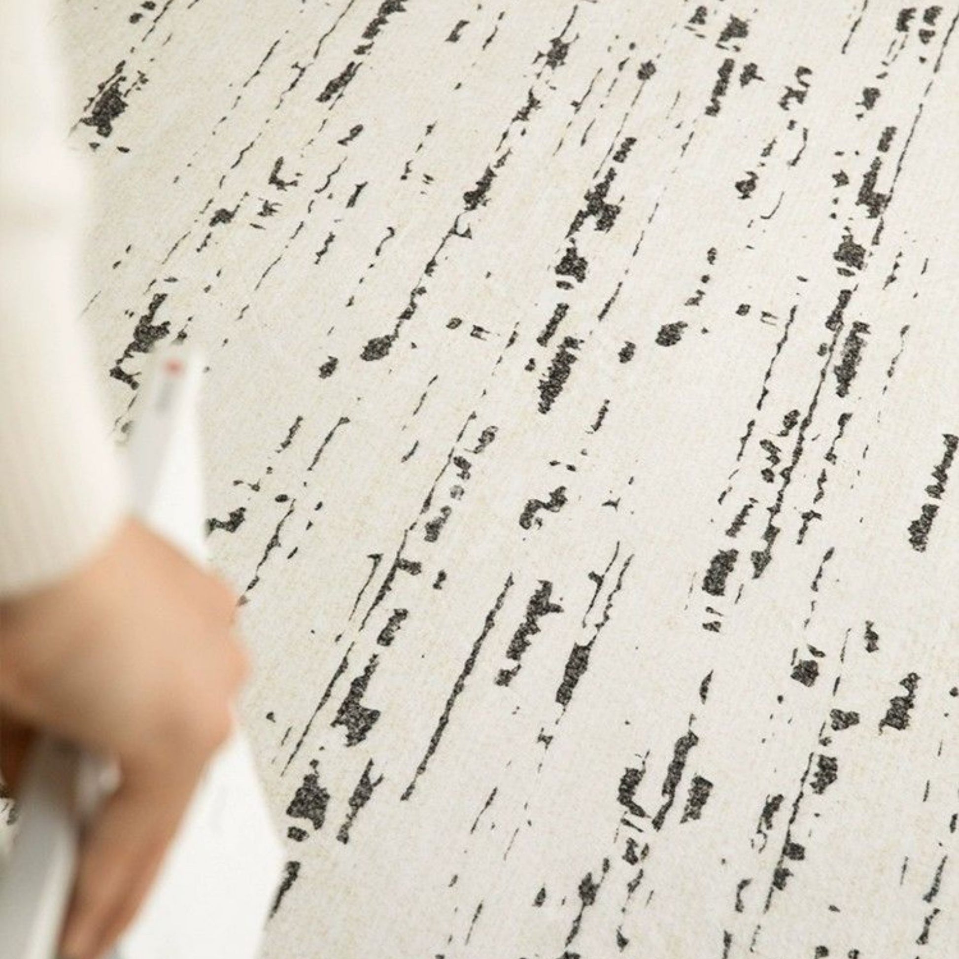 Ocean snow water resistant rug