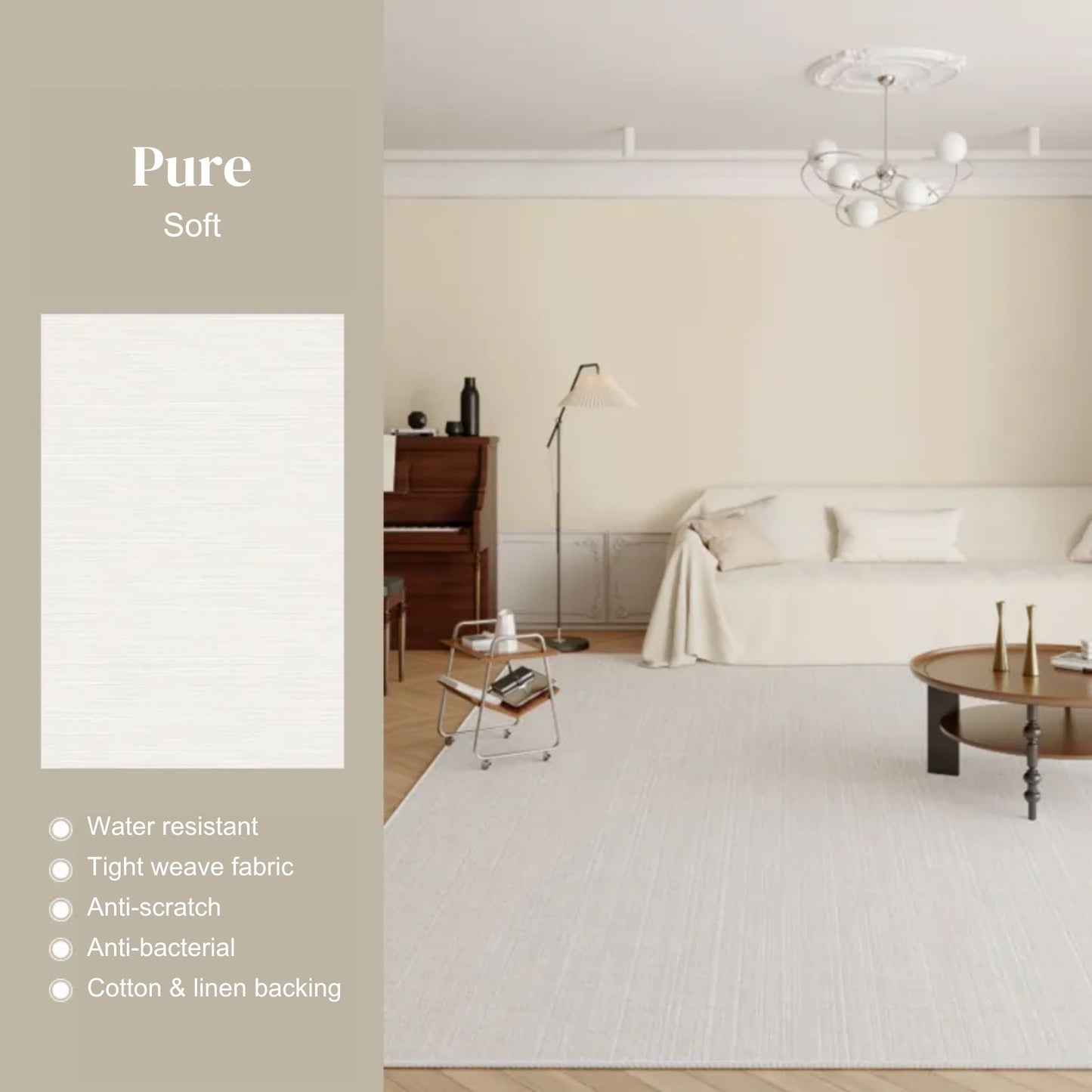Olivia pure water resistant rug