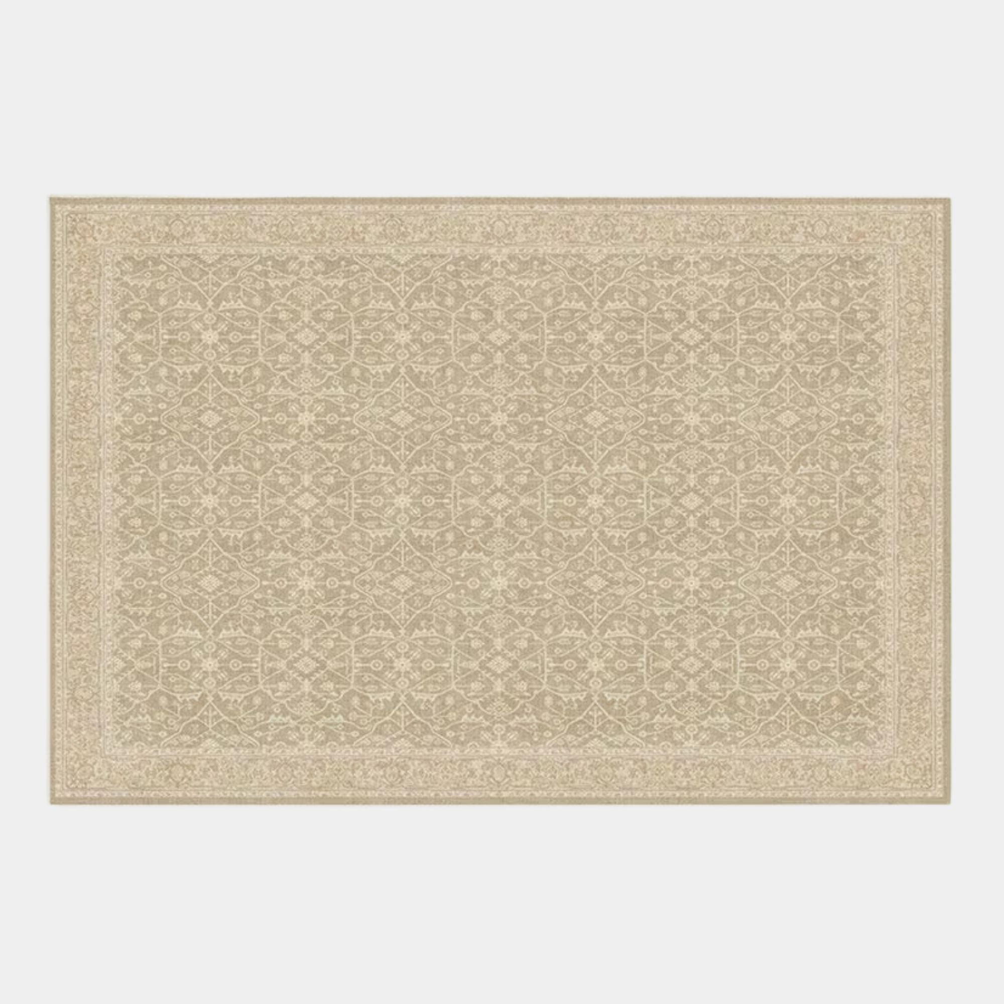Persian design beige rug