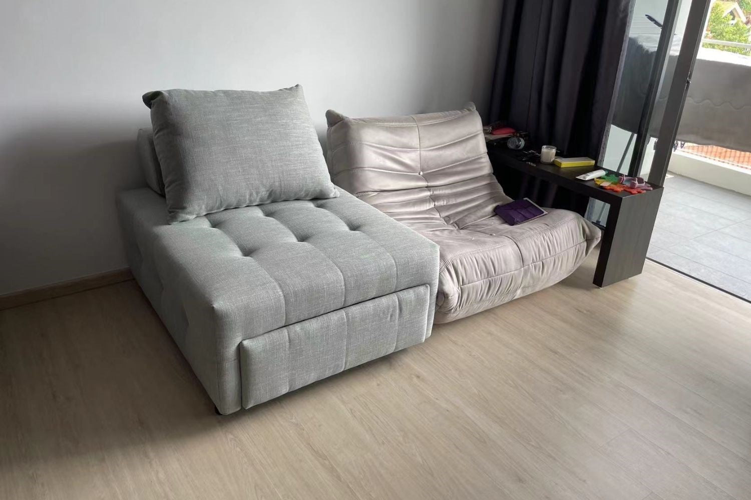 Candy 85cm Blue (Toby 70) Fabric Sofa Bed Janice | Aug 24