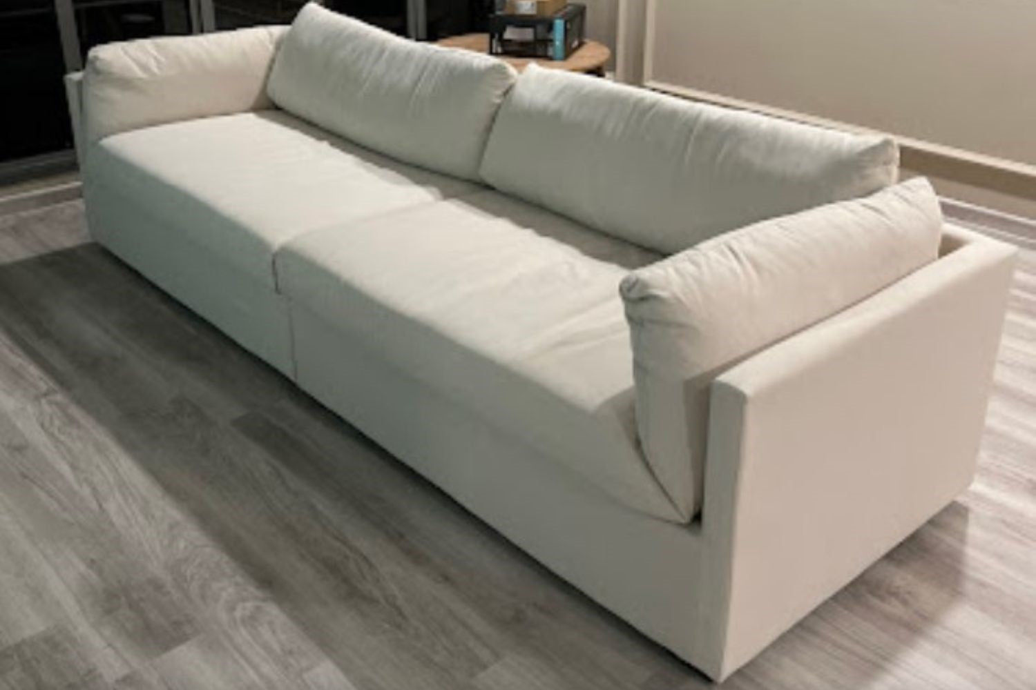 Clara 260cm Beige Fabric Sofa Nasri | Jul 24
