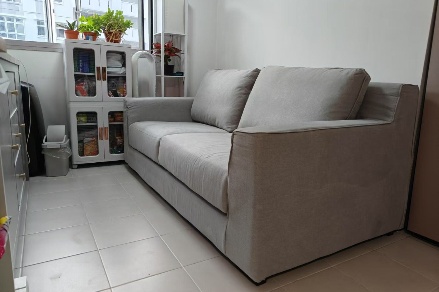 Comfort 200cm Grey Fabric Sofa Guo Zilin | Jan 25