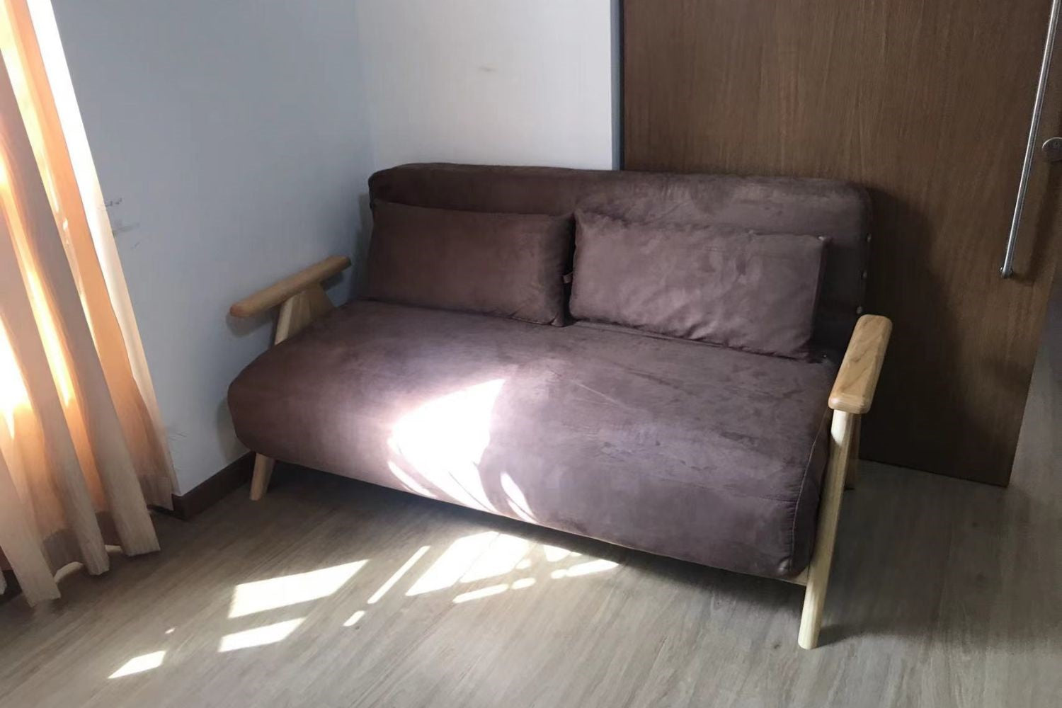 Corona 165cm Brown Fabric Sofa | Feb 24