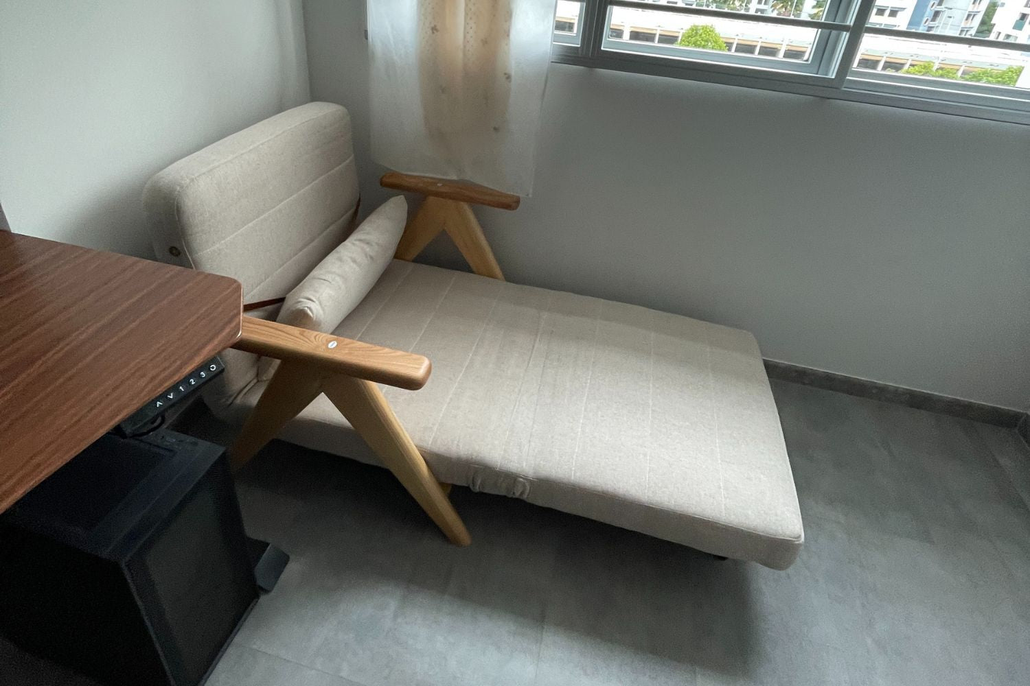 Corona 90cm Beige Sofa Bed Darius | Apr 24