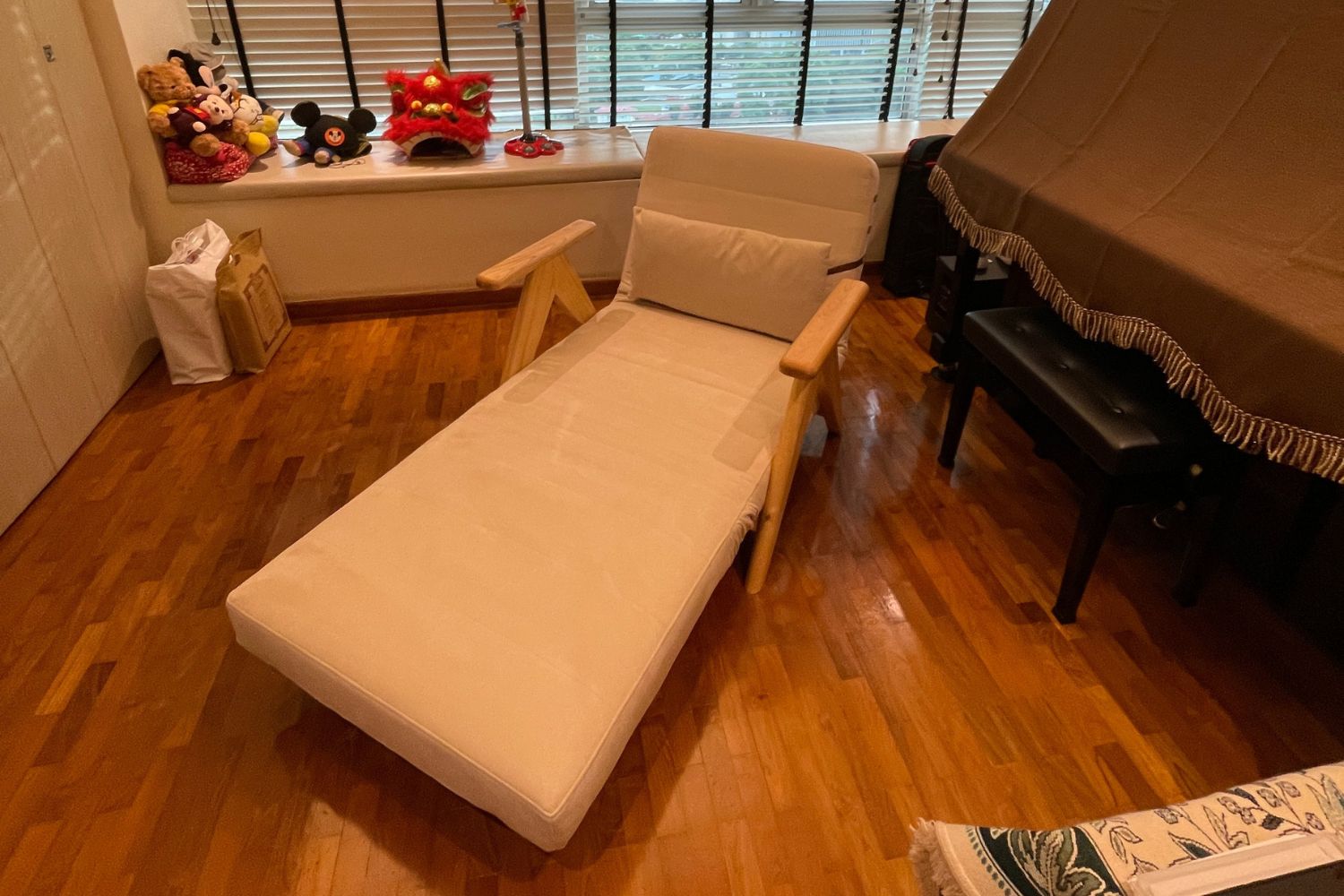 Corona 90cm Beige Fabric Sofa Bed Vivian | Apr 24