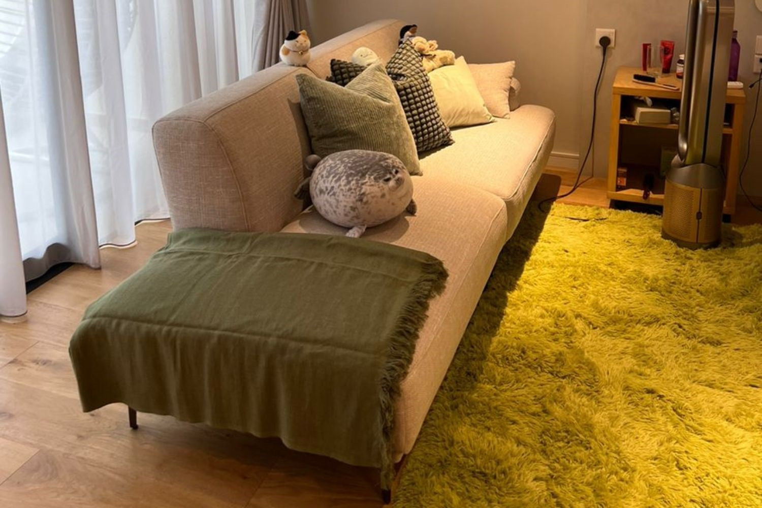 Crystal 220cm Grey Fabric One Arm Sofa Poay Lum Ooi | May 24