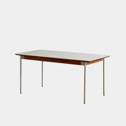 Taylor sintered stone dining table white
