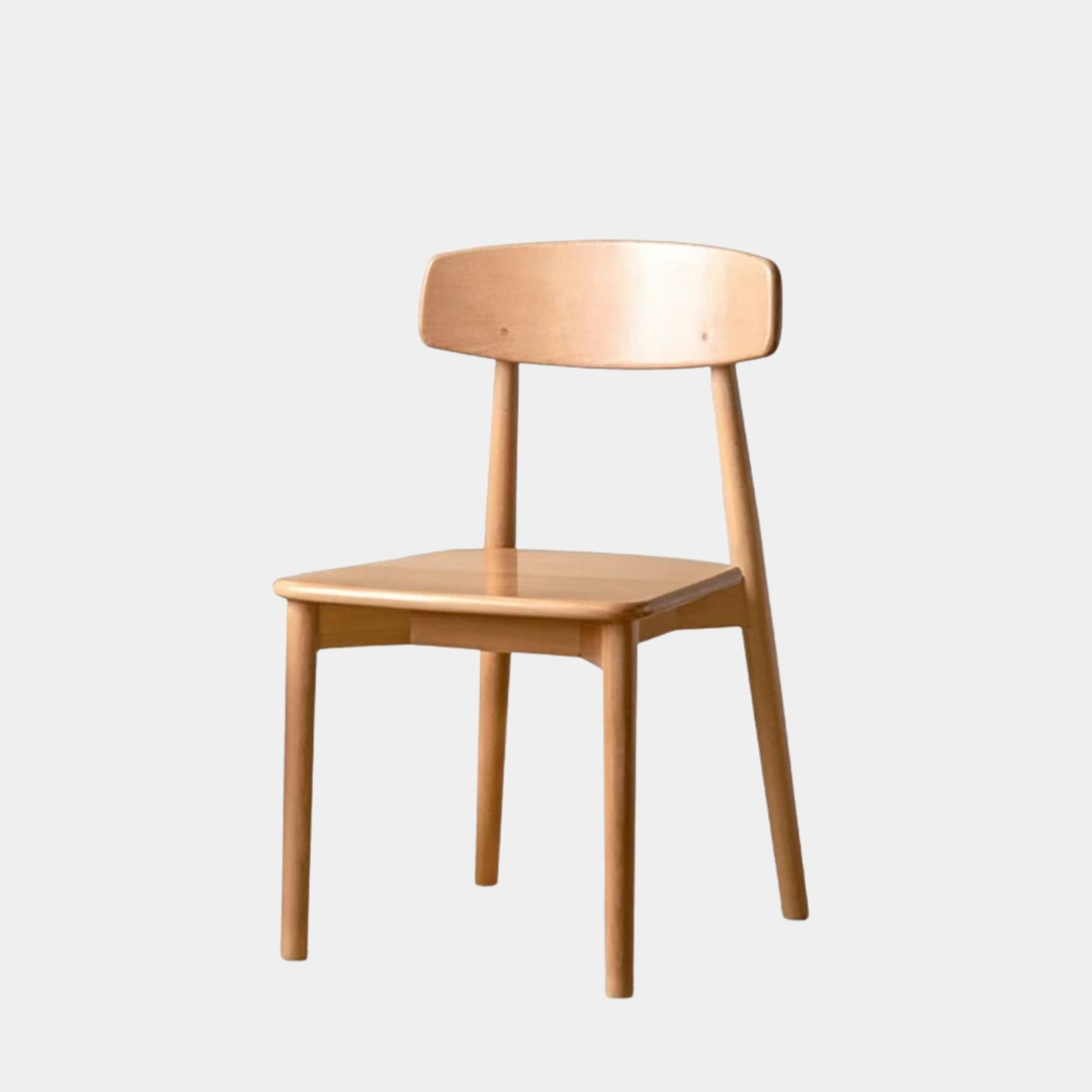 Terra oak wood chair in natural wood finish
