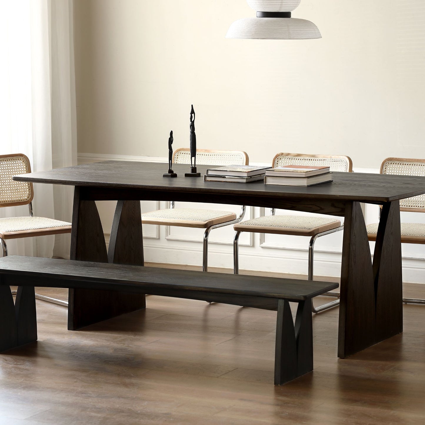 Tinta Oak Wood Dining Table