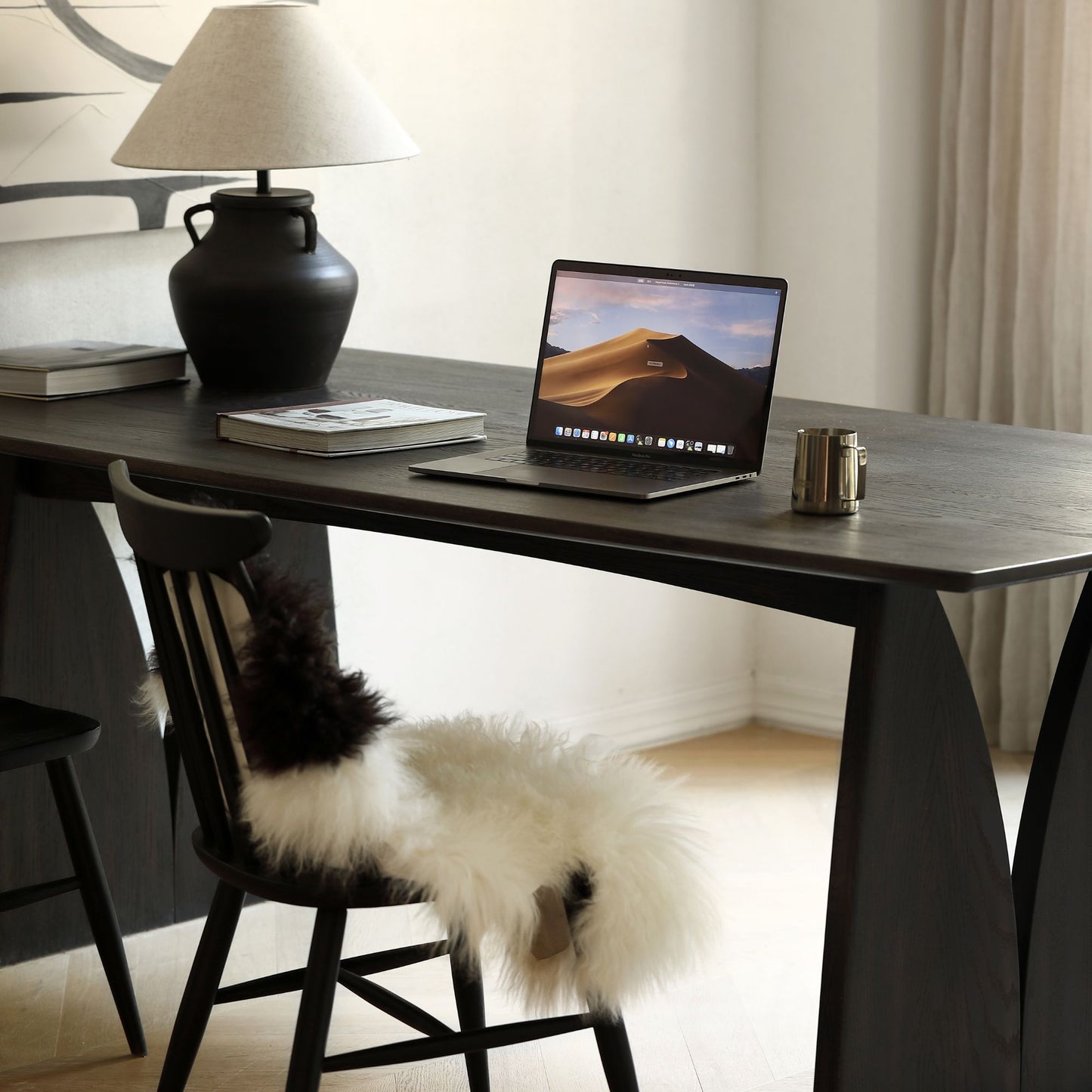 Tinta Oak Wood Dining Table