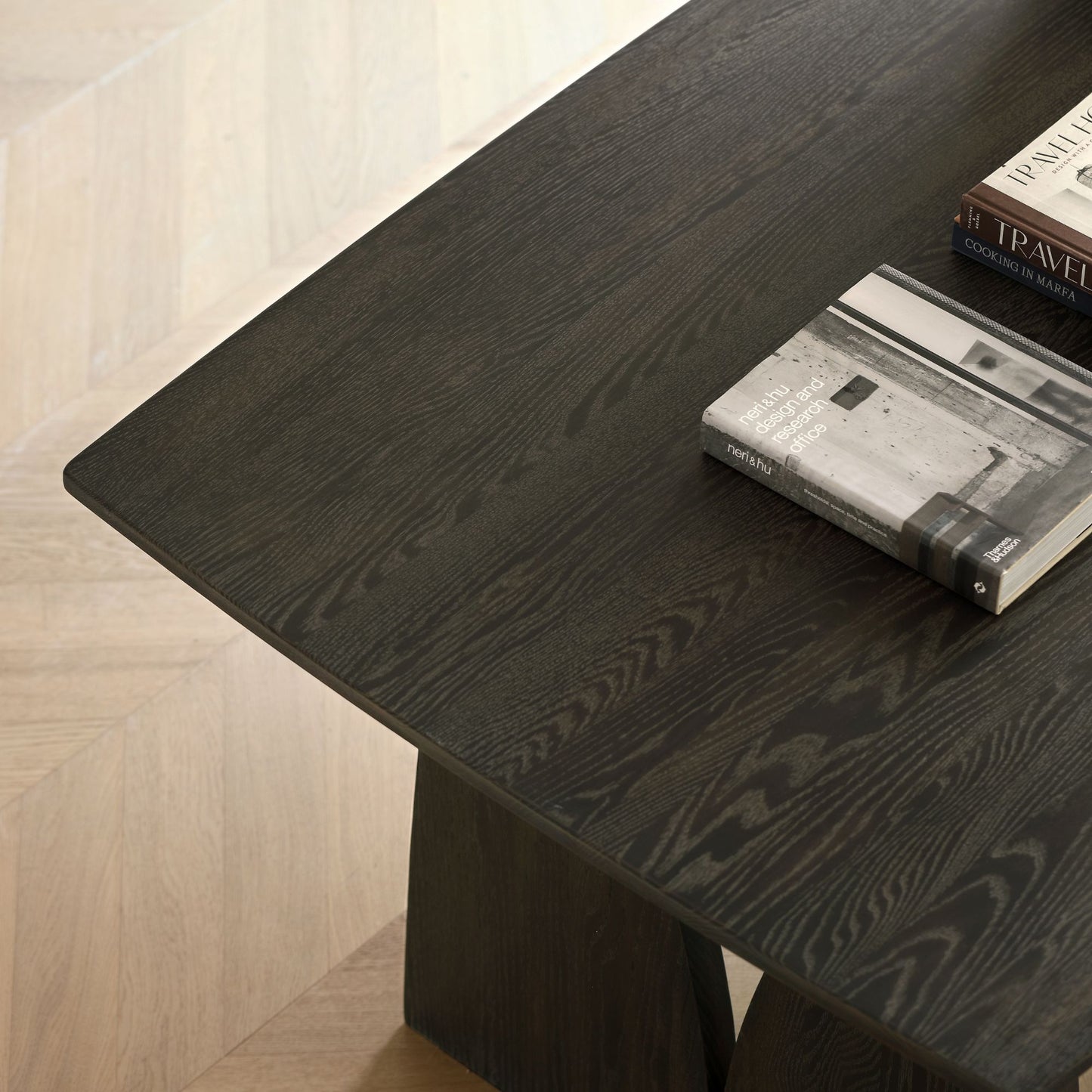 Tinta Oak Wood Dining Table
