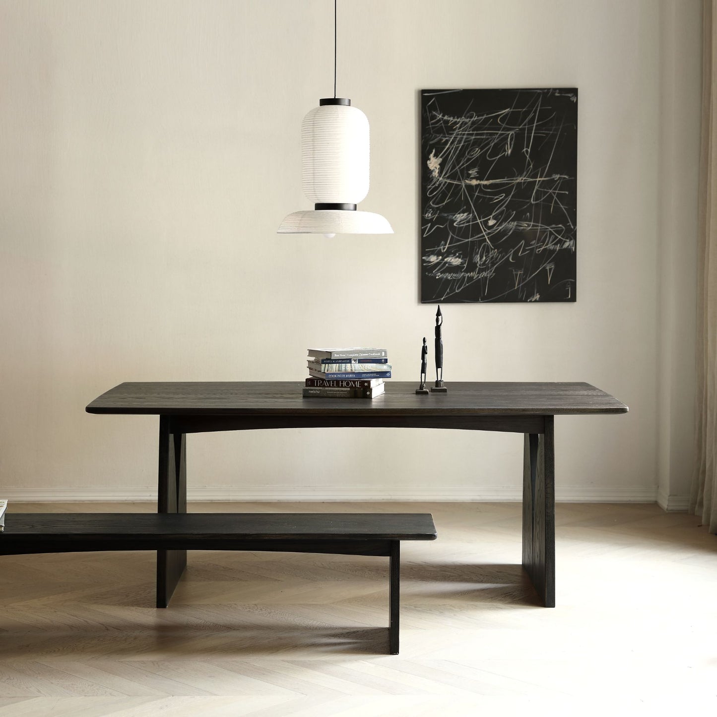 Tinta Oak Wood Dining Table
