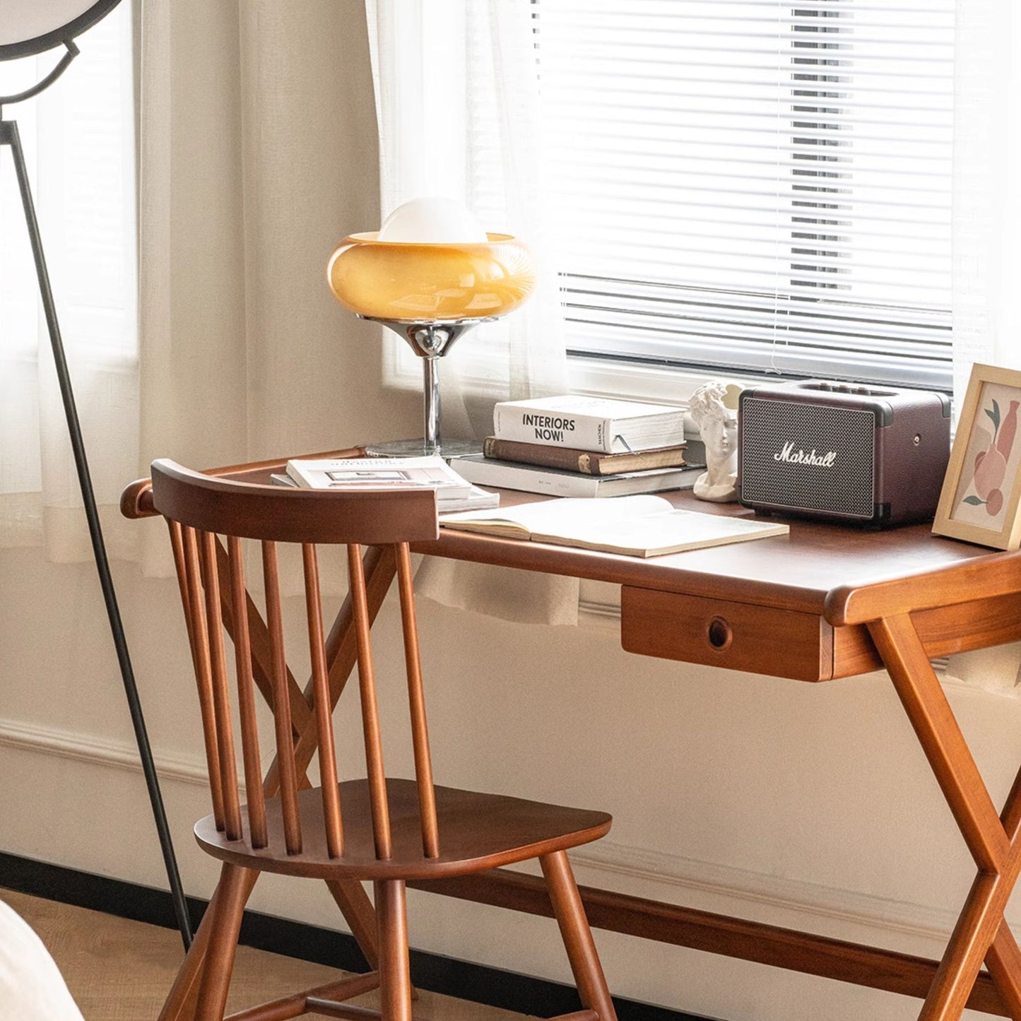 Toby poplar wood chair