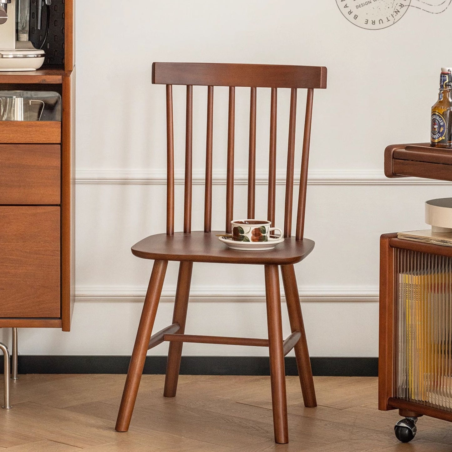 Toby poplar wood chair