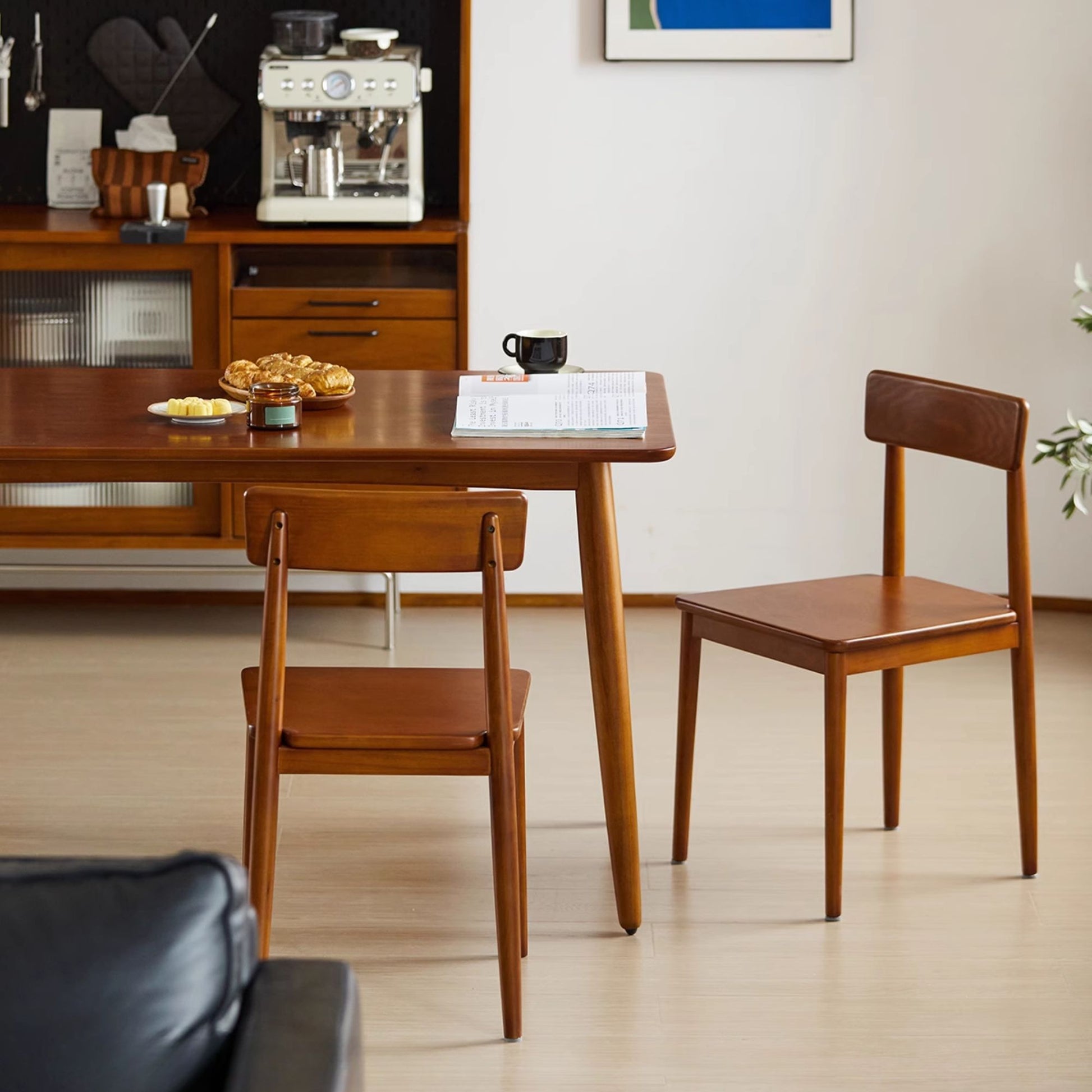 Tranquil poplar wood chair