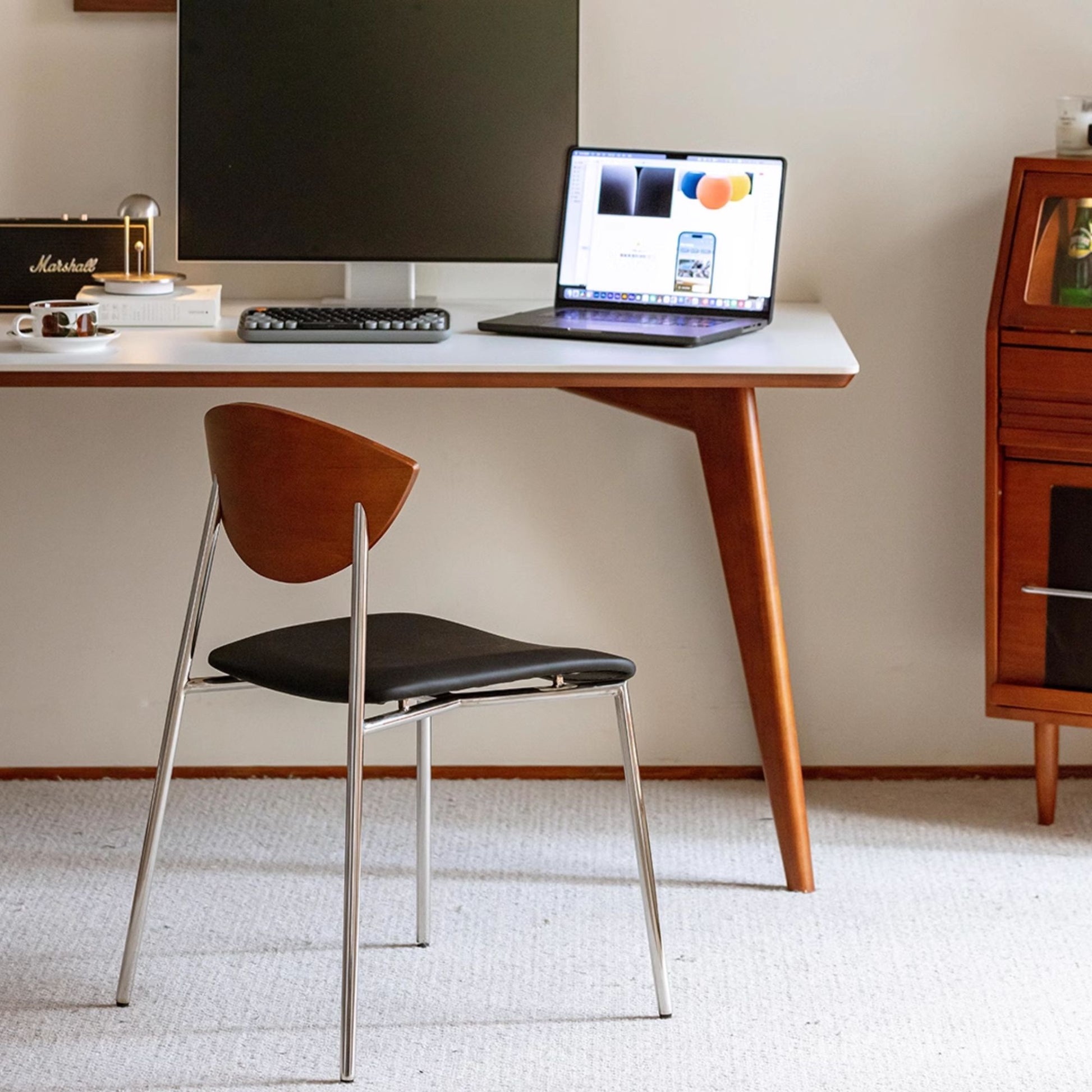 Tyra stainless steel chair