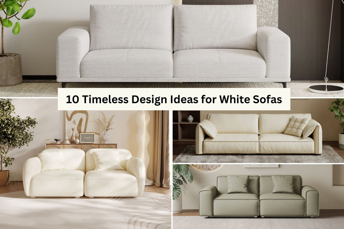 White Sofa Selections for Cozylant