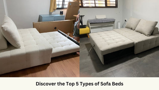 Candy 147cm sofa bed in beige vs in grey