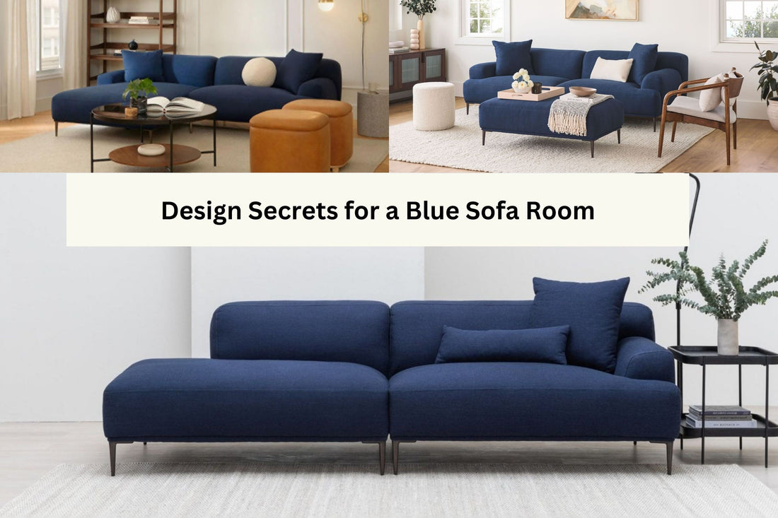 Cozylant Crystal Sofa in Blue