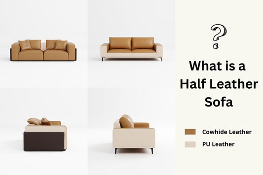 What is a Half Leather Sofa and Should I Buy It?