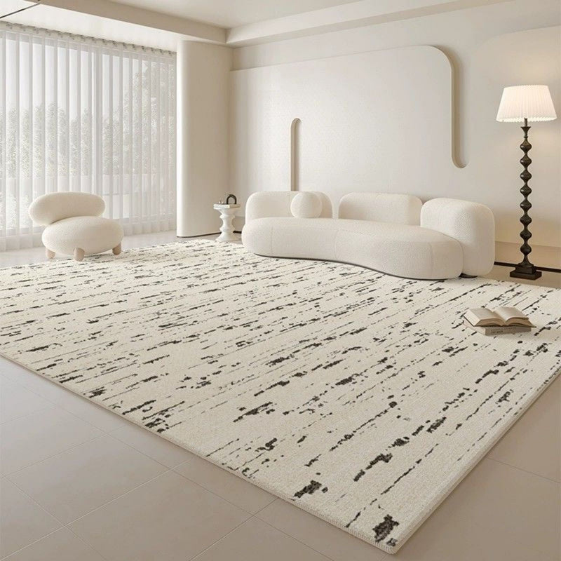 Ocean water resistant rug in living room