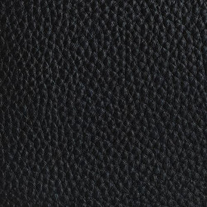 Leather swatch for Aether 20, black colour