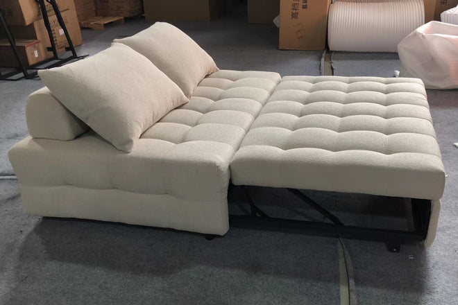 Candy 147cm beige (Moss-40) fabric sofa bed Peng Ke | Jan 24