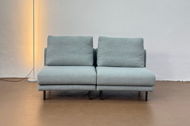 Cedar 160cm Blue (Toby 70) Armless Fabric Sofa Tan Beng Hia | Feb 25