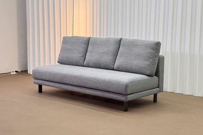 Cedar 180cm Grey (Toby 94) Armless Fabric Sofa Goh Hwee Kun | Oct 24