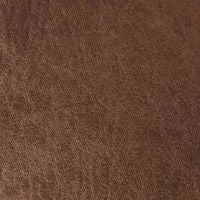 Leather swatch for Dakota 03, brown colour