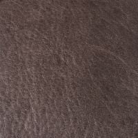 Leather swatch for Dakota 05, dark brown colour