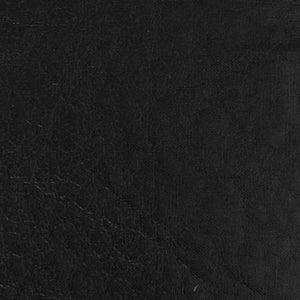 Leather swatch for Dakota 10, black colour
