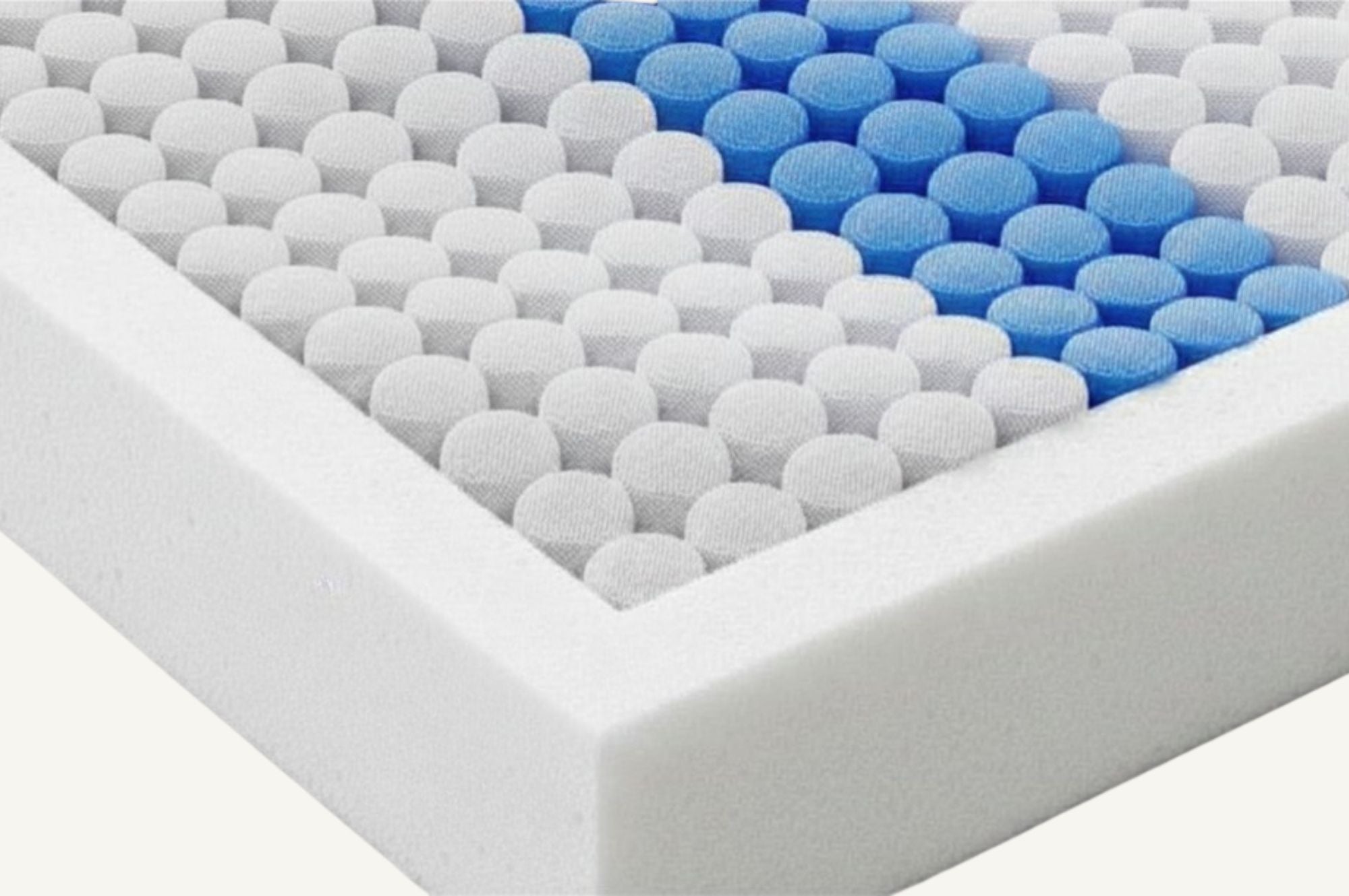 Sample edge support for mattress