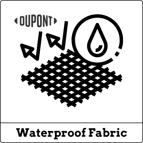 Mattress dupont waterproof fabric icon