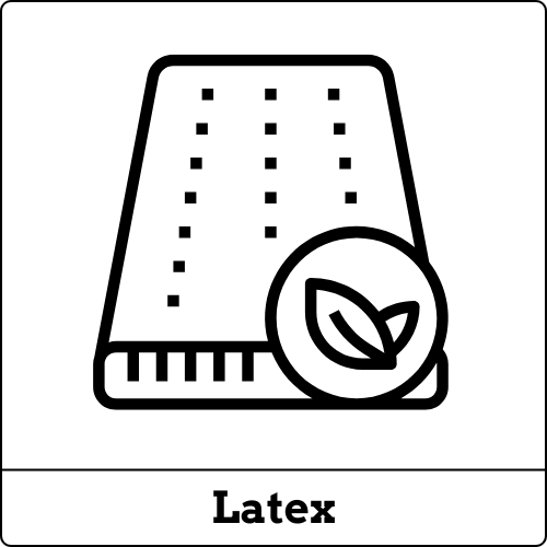 Mattress latex infill icon