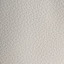 Leather swatch for Run 01, white colour - Run Leather Series (Pet Friendly Matte Faux Leather)
