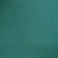 Leather swatch for Run 13, green colour