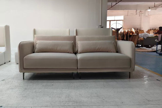 Casper 220cm Beige Fabric Sofa Nadia Suprakash | Dec 25
