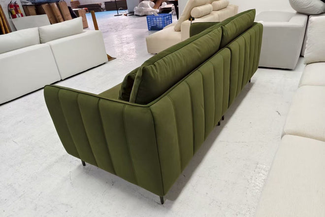 Casper 220cm Green (Furla 63) Fabric Sofa Nur Atifi Abdul Kuddus | Aug 25